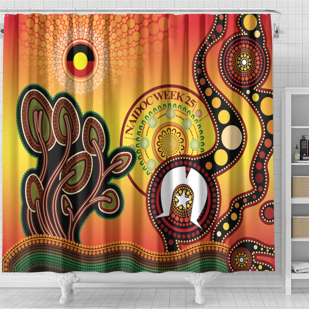 Australia NAIDOC Week Shower Curtain The Next Generation Strength Vision And Legacy