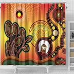 Australia NAIDOC Week Shower Curtain The Next Generation Strength Vision And Legacy