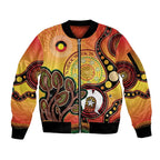 Australia NAIDOC Week Sleeve Zip Bomber Jacket The Next Generation Strength Vision And Legacy