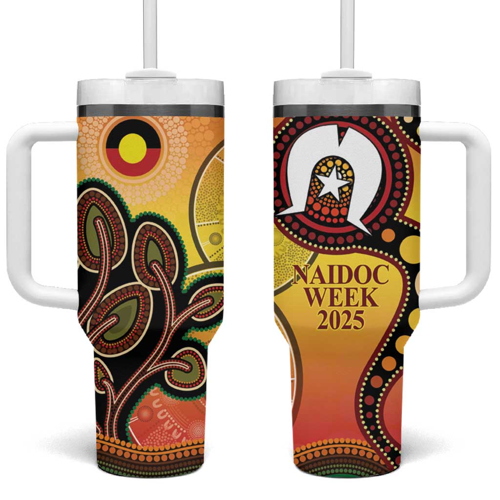 Australia NAIDOC Week Tumbler With Handle The Next Generation Strength Vision And Legacy