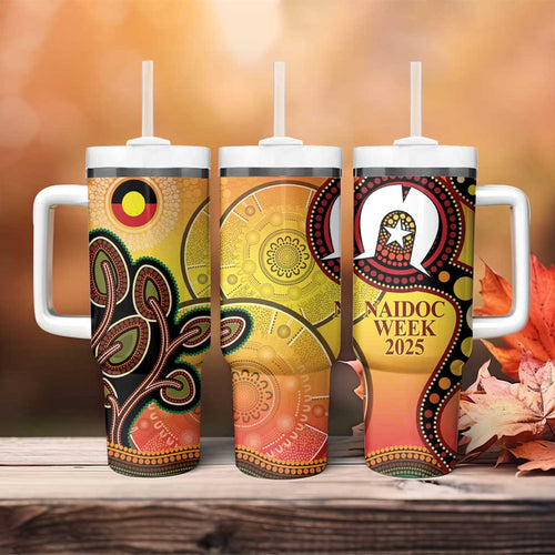 Australia NAIDOC Week Tumbler With Handle The Next Generation Strength Vision And Legacy