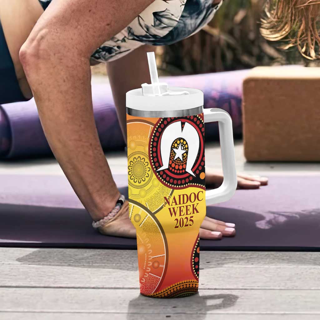 Australia NAIDOC Week Tumbler With Handle The Next Generation Strength Vision And Legacy