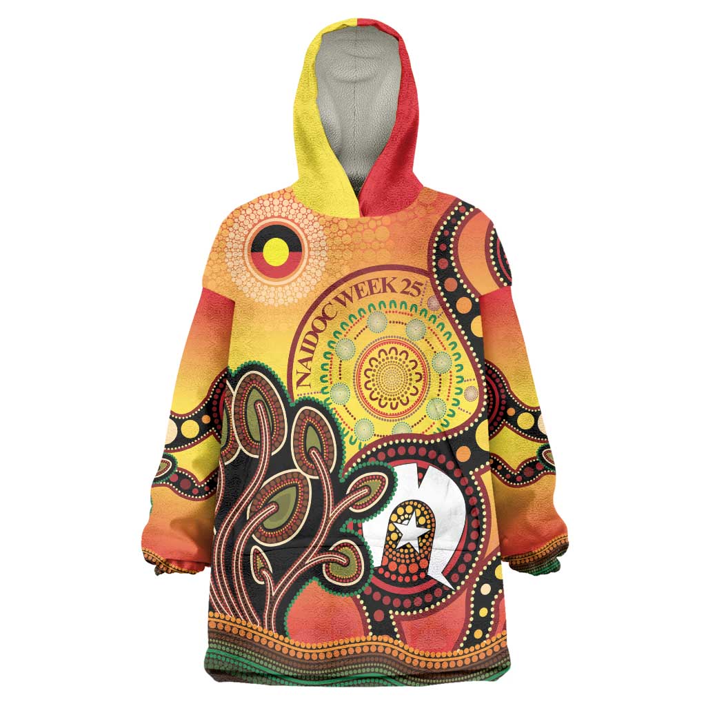 Australia NAIDOC Week Wearable Blanket Hoodie The Next Generation Strength Vision And Legacy