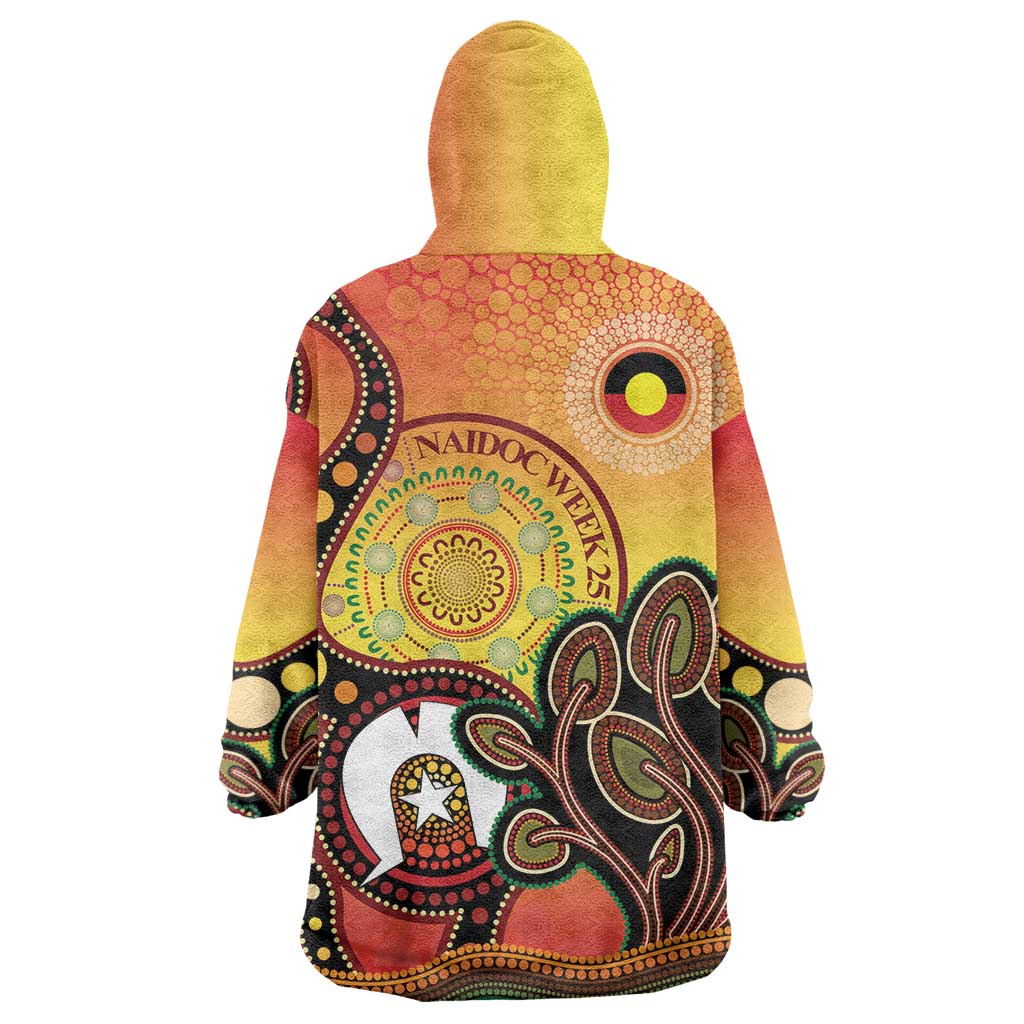 Australia NAIDOC Week Wearable Blanket Hoodie The Next Generation Strength Vision And Legacy