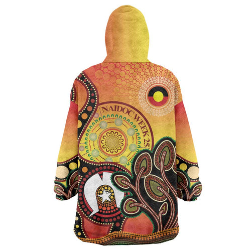 Australia NAIDOC Week Wearable Blanket Hoodie The Next Generation Strength Vision And Legacy