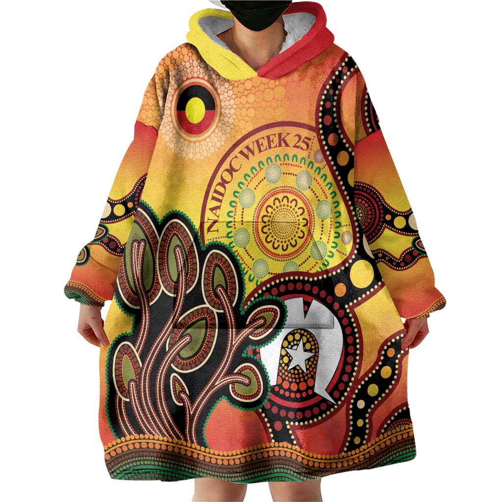 Australia NAIDOC Week Wearable Blanket Hoodie The Next Generation Strength Vision And Legacy
