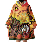 Australia NAIDOC Week Wearable Blanket Hoodie The Next Generation Strength Vision And Legacy