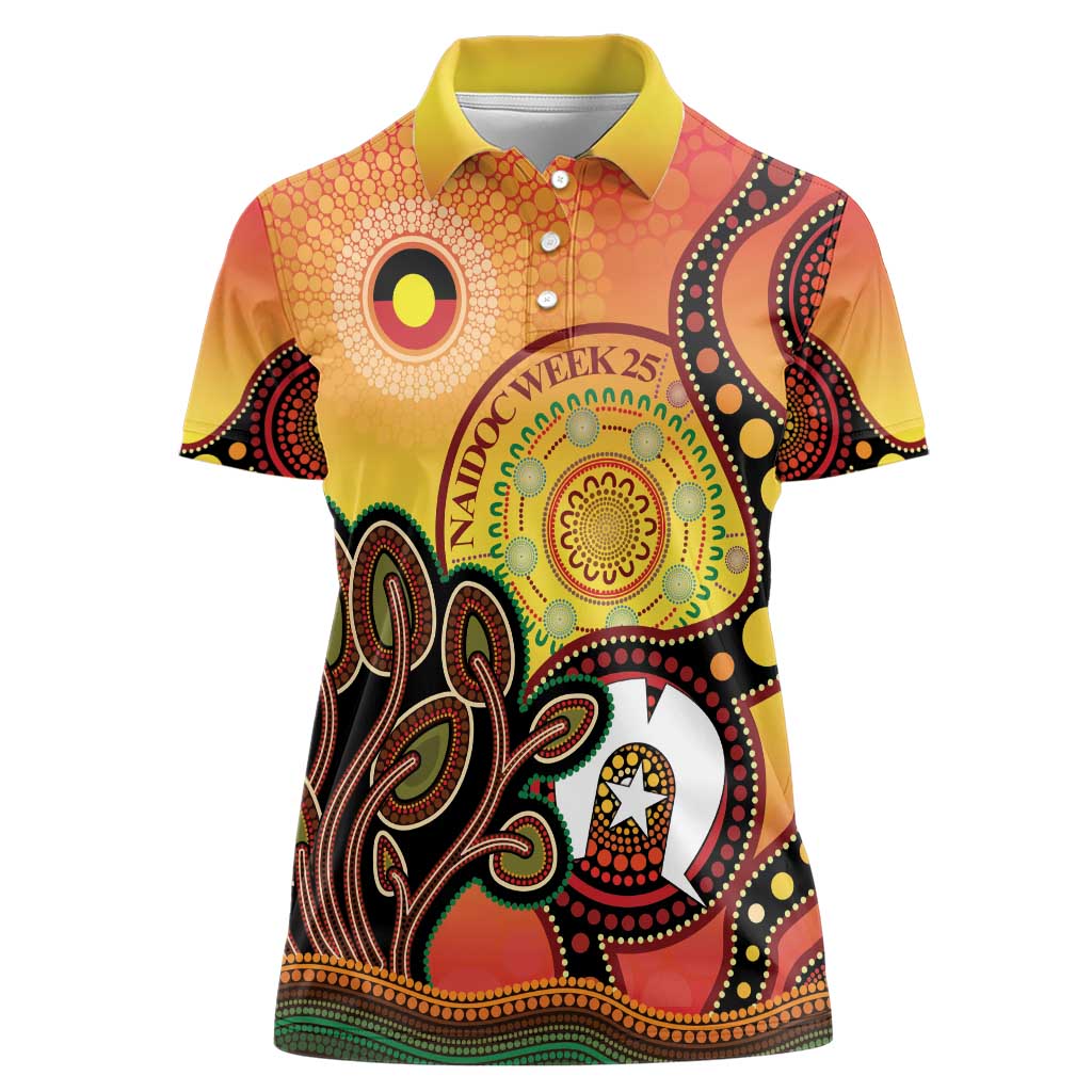 Australia NAIDOC Week Women Polo Shirt The Next Generation Strength Vision And Legacy