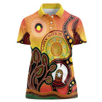 Australia NAIDOC Week Women Polo Shirt The Next Generation Strength Vision And Legacy