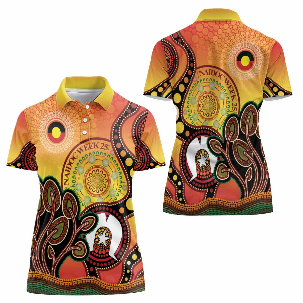 Australia NAIDOC Week Women Polo Shirt The Next Generation Strength Vision And Legacy