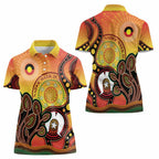 Australia NAIDOC Week Women Polo Shirt The Next Generation Strength Vision And Legacy