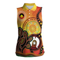 Australia NAIDOC Week Women Sleeveless Polo Shirt The Next Generation Strength Vision And Legacy