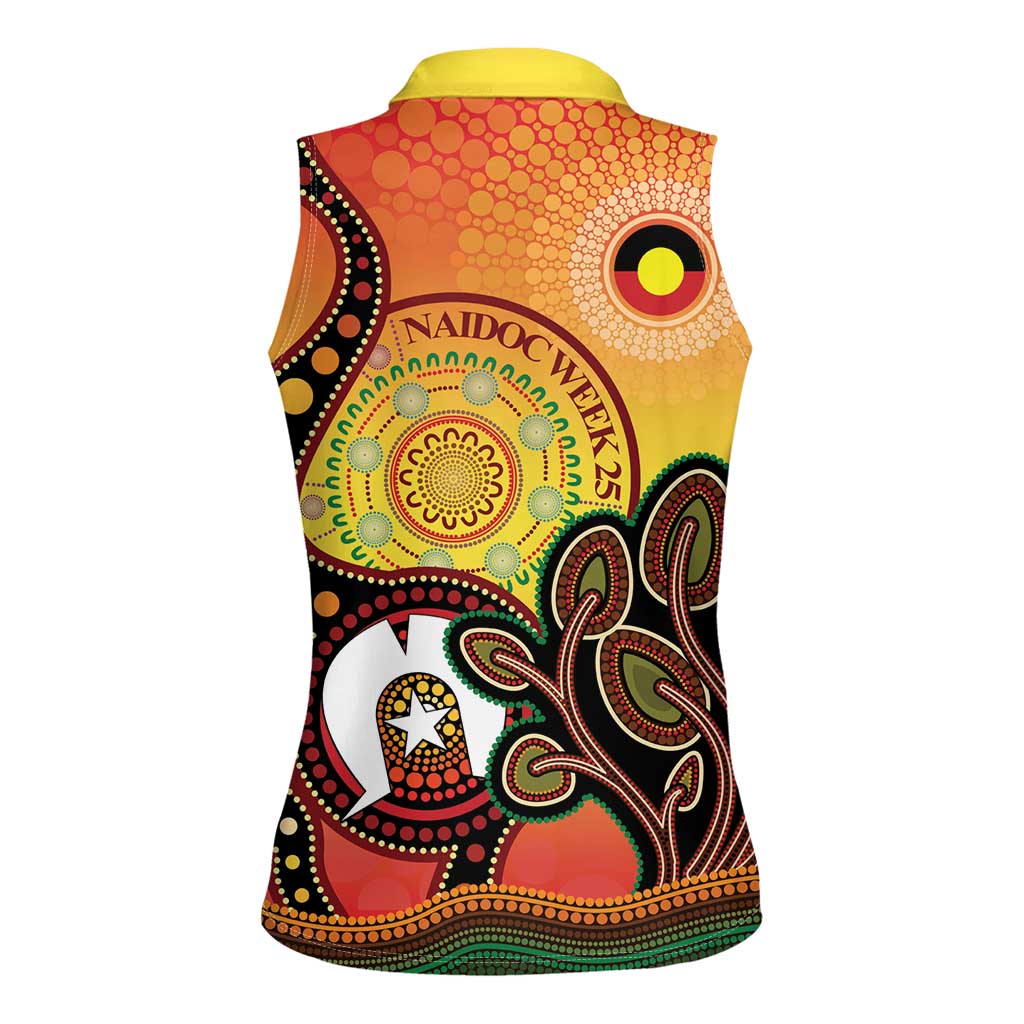 Australia NAIDOC Week Women Sleeveless Polo Shirt The Next Generation Strength Vision And Legacy