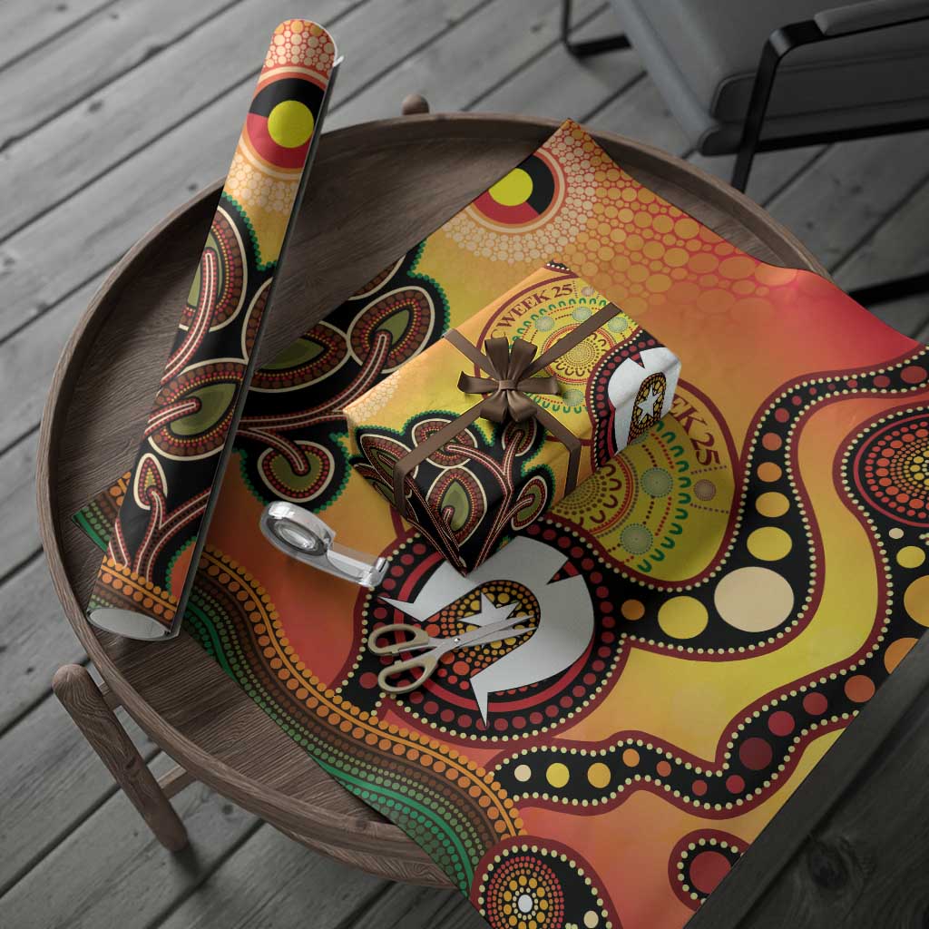 Australia NAIDOC Week Wrapping Paper The Next Generation Strength Vision And Legacy - Aussie Hoodie