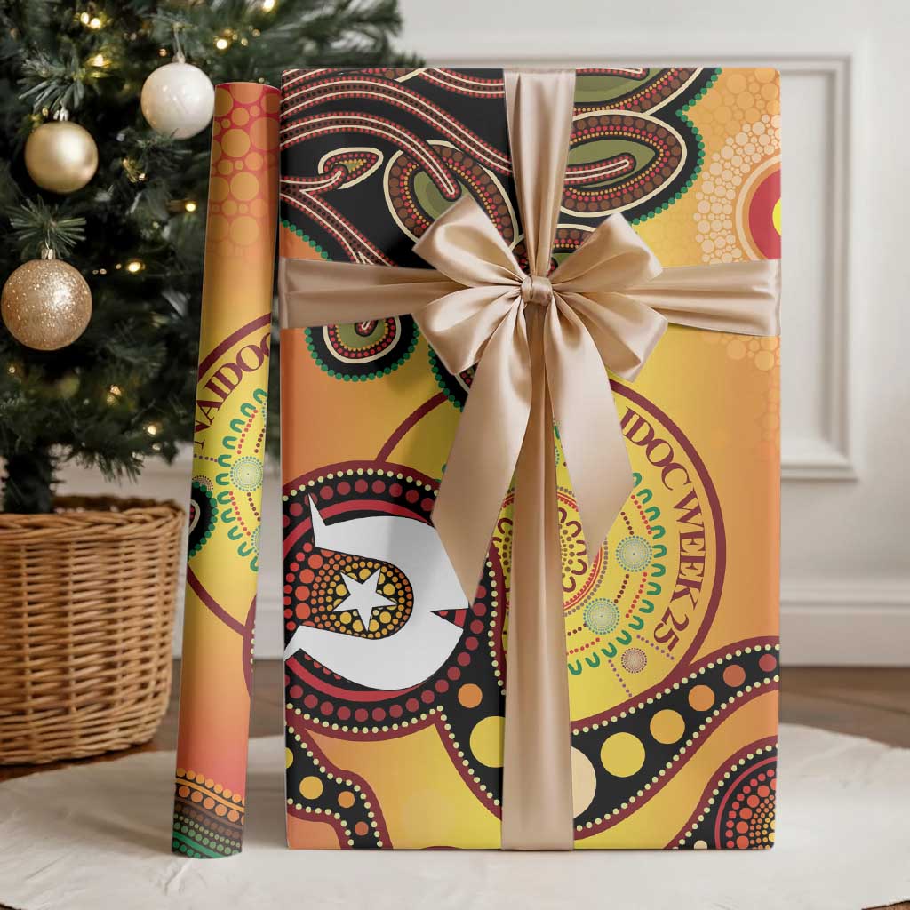 Australia NAIDOC Week Wrapping Paper The Next Generation Strength Vision And Legacy - Aussie Hoodie