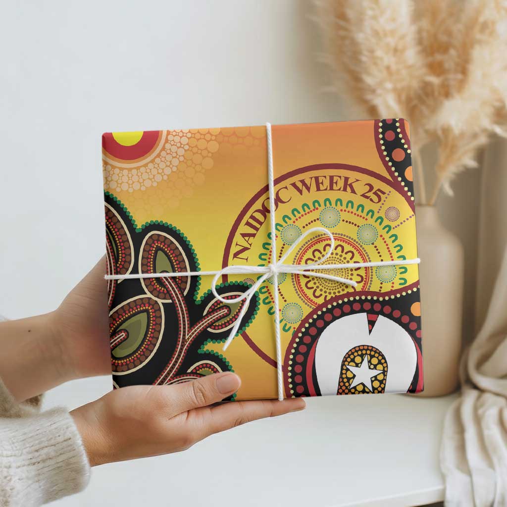 Australia NAIDOC Week Wrapping Paper The Next Generation Strength Vision And Legacy - Aussie Hoodie