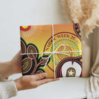 Australia NAIDOC Week Wrapping Paper The Next Generation Strength Vision And Legacy - Aussie Hoodie