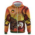 Australia NAIDOC Week Zip Hoodie The Next Generation Strength Vision And Legacy