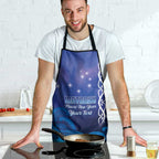 Personalised Matariki New Zealand Apron Maori New Year Galaxy Koru Pattern - Aussie Hoodie