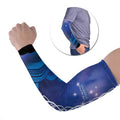 Personalised Matariki New Zealand Arm Sleeves Maori New Year Galaxy Koru Pattern - Aussie Hoodie