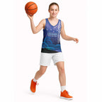 Personalised Matariki New Zealand Basketball Jersey Maori New Year Galaxy Koru Pattern - Aussie Hoodie