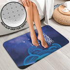 Personalised Matariki New Zealand Bathroom Set Maori New Year Galaxy Koru Pattern - Aussie Hoodie