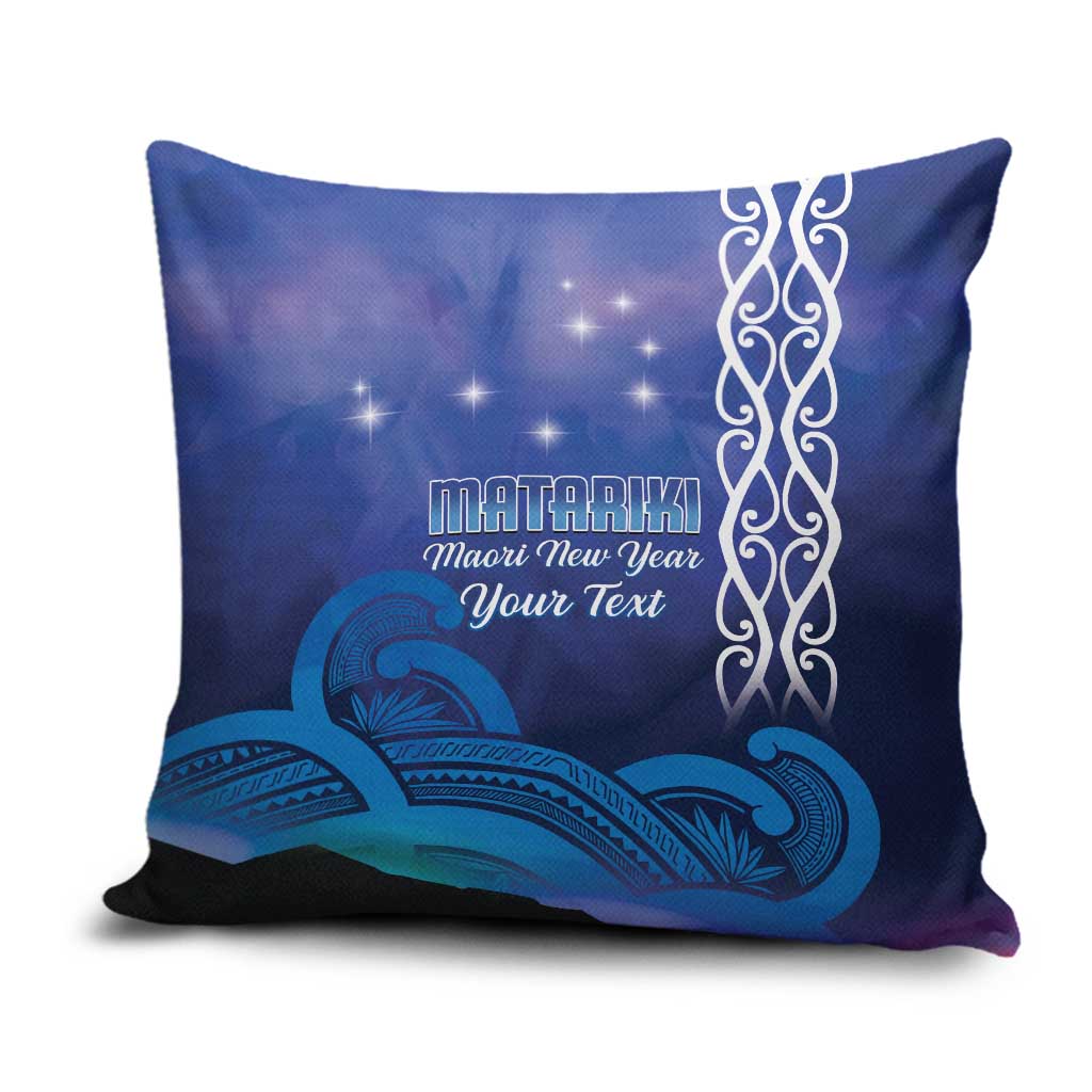 Personalised Matariki New Zealand Pillow Cover Maori New Year Galaxy Koru Pattern - Aussie Hoodie