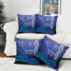 Personalised Matariki New Zealand Pillow Cover Maori New Year Galaxy Koru Pattern - Aussie Hoodie