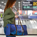Personalised Matariki New Zealand Travel Bag Maori New Year Galaxy Koru Pattern - Aussie Hoodie