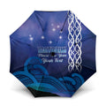 Personalised Matariki New Zealand Umbrella Maori New Year Galaxy Koru Pattern - Aussie Hoodie