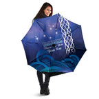 Personalised Matariki New Zealand Umbrella Maori New Year Galaxy Koru Pattern - Aussie Hoodie
