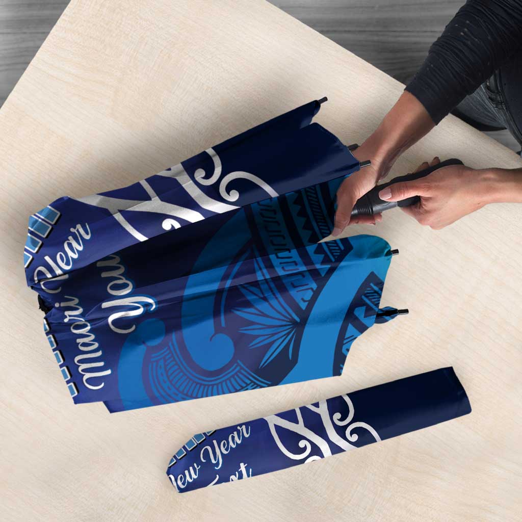 Personalised Matariki New Zealand Umbrella Maori New Year Galaxy Koru Pattern - Aussie Hoodie