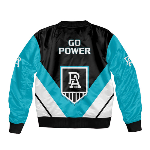 port-adelaide-football-2023-bomber-jacket-go-power-sporty-style