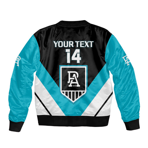 personalised-port-adelaide-football-2023-bomber-jacket-go-power-sporty-style