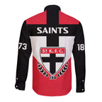 st-kilda-football-2023-long-sleeve-button-shirt-saints-150th-anniversary-sporty-style