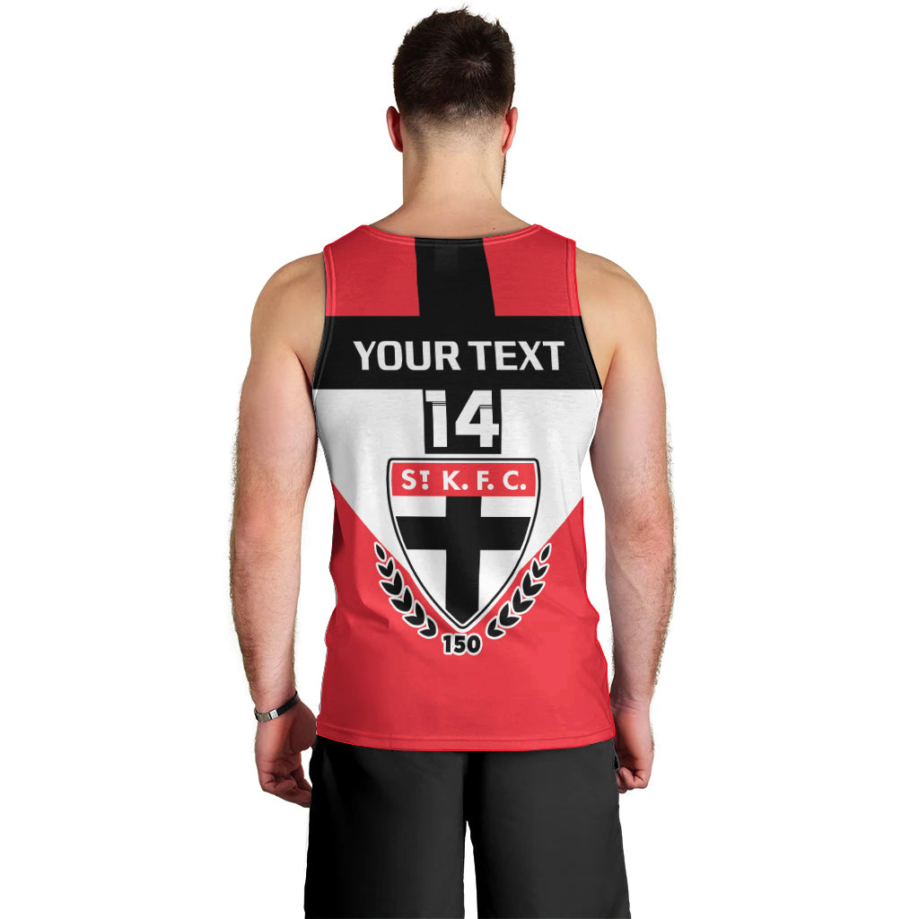 personalised-st-kilda-football-2023-men-tank-top-saints-150th-anniversary-sporty-style