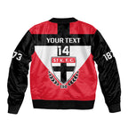 personalised-st-kilda-football-2023-sleeve-zip-bomber-jacket-saints-150th-anniversary-sporty-style