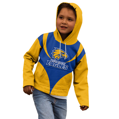 personalised-eagles-football-2023-kid-hoodie-west-coast-sporty-style