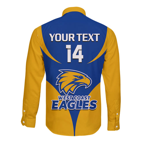 personalised-eagles-football-2023-long-sleeve-button-shirt-west-coast-sporty-style