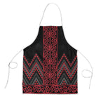 Red Aotearoa Mangopare Kowhaiwhai Niho Taniwha Apron Maori New Zealand - Aussie Hoodie