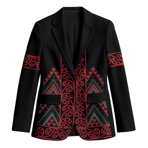 Red Aotearoa Mangopare Kowhaiwhai Niho Taniwha Blazer Maori New Zealand - Aussie Hoodie