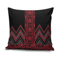 Red Aotearoa Mangopare Kowhaiwhai Niho Taniwha Pillow Cover Maori New Zealand - Aussie Hoodie