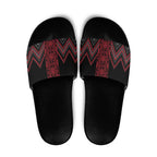 Red Aotearoa Mangopare Kowhaiwhai Niho Taniwha Slide Sandals Maori New Zealand - Aussie Hoodie