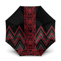 Red Aotearoa Mangopare Kowhaiwhai Niho Taniwha Umbrella Maori New Zealand - Aussie Hoodie