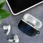 Blue Aotearoa Mangopare Kowhaiwhai Niho Taniwha AirPods Case Maori New Zealand - Aussie Hoodie