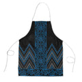 Blue Aotearoa Mangopare Kowhaiwhai Niho Taniwha Apron Maori New Zealand - Aussie Hoodie