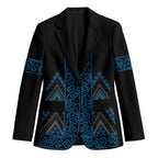 Blue Aotearoa Mangopare Kowhaiwhai Niho Taniwha Blazer Maori New Zealand - Aussie Hoodie
