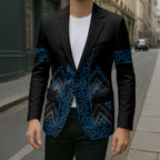 Blue Aotearoa Mangopare Kowhaiwhai Niho Taniwha Blazer Maori New Zealand - Aussie Hoodie