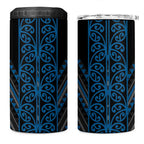 Blue Aotearoa Mangopare Kowhaiwhai and Niho Taniwha 4 in 1 Can Cooler Tumbler Maori New Zealand