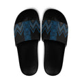 Blue Aotearoa Mangopare Kowhaiwhai Niho Taniwha Slide Sandals Maori New Zealand - Aussie Hoodie